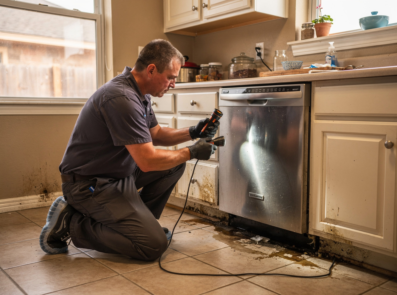 Musty Odor After an Appliance Leak in Lubbock, TX