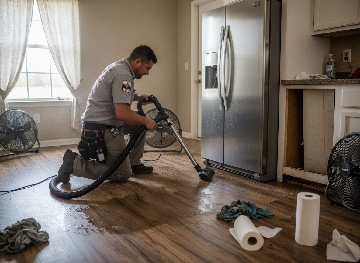 Rental Property Appliance Leak Cleanup in Lubbock, TX