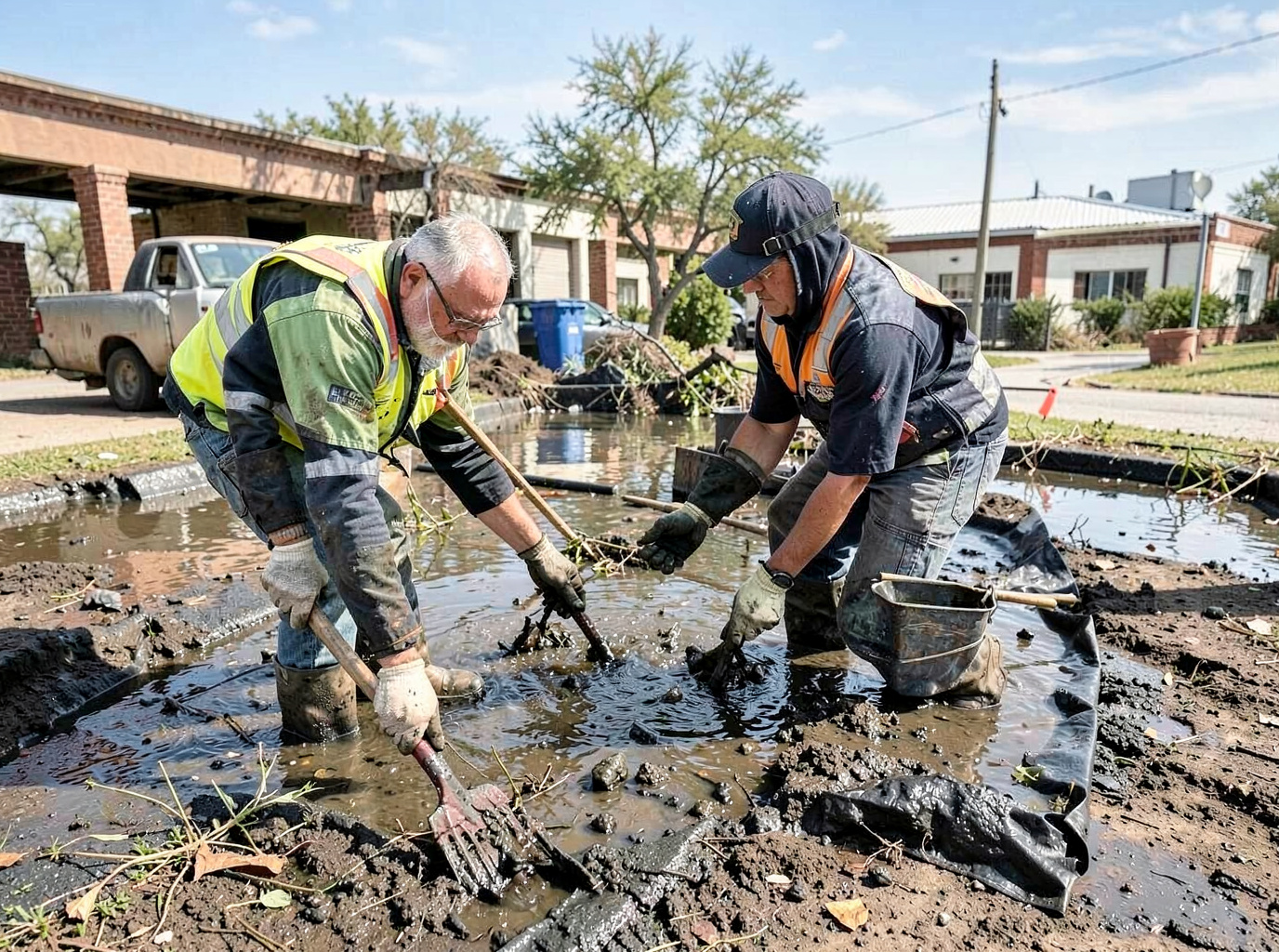 Sewage Backup Cleanup in Lubbock, TX
