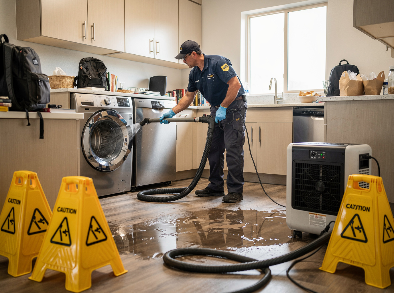 Student Housing Appliance Leak Cleanup in Lubbock, TX